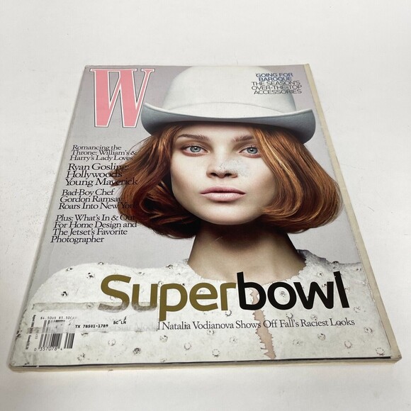 W Magazine August 2006 Natalia Vodianova Ryan Gosling Gordon Ramsay - Picture 2 of 6